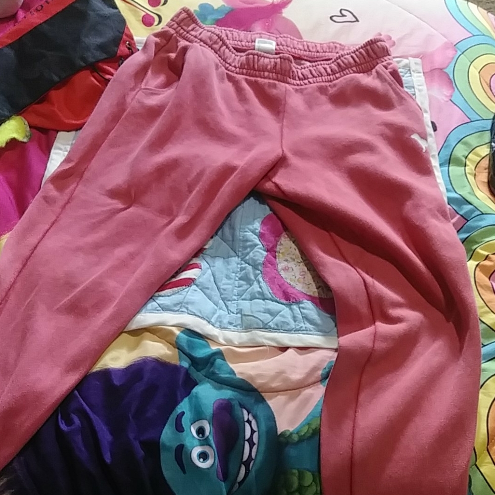 Pink brand pants